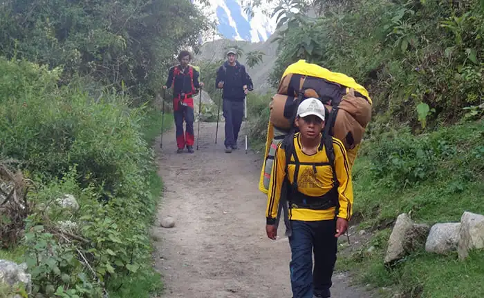 Porters Inca Trail